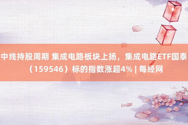 中线持股周期 集成电路板块上扬，集成电路ETF国泰（159546）标的指数涨超4% | 每经网